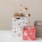 Hello Honey Multicolor Printed Flora & Fauna Pattern Paper Gift Boxes with Woodland Handles, 3ct.